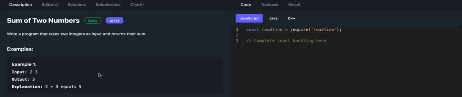 LeetCode Platform with AI Assistant
